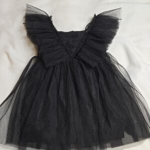 H&M Black Tulle Dress